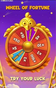 Chicken Plinko casino.